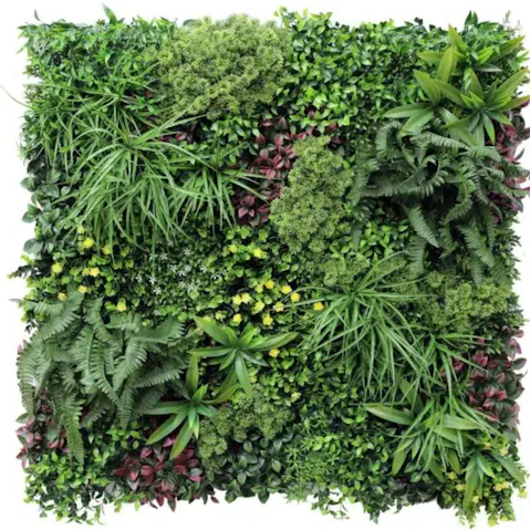 Designer Plants UV Resistant Country Fern Vertical Garden - 100 x 100cm