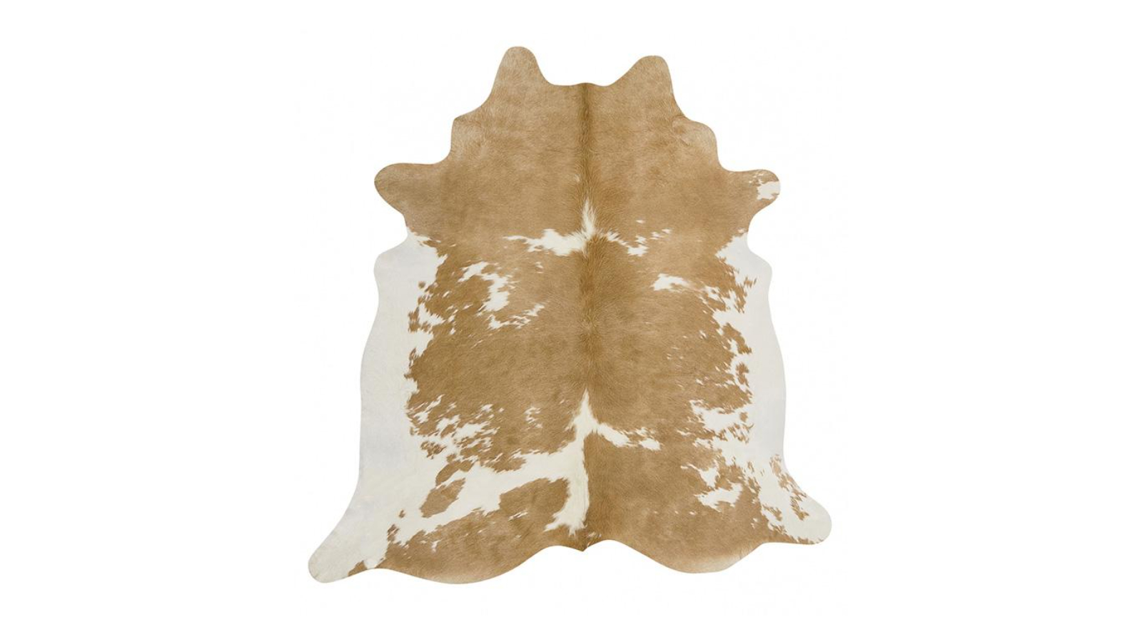 The Weave Studio Cow Hide Brazilian Cowhide Beige White Rug - 200 x 150cm