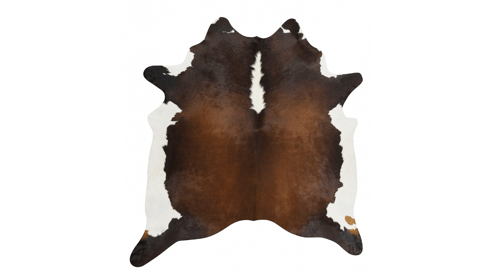 The Weave Studio Cow Hide Brazilian Cowhide Chocolate Rug - 200 x 150cm