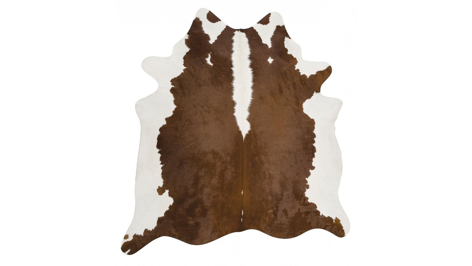 The Weave Studio Cow Hide Brazilian Cowhide Hereford Rug - 200 x 150cm