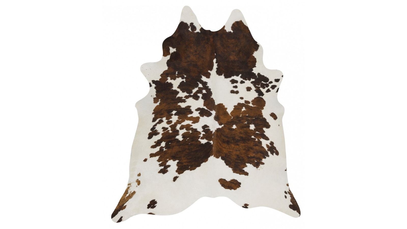 The Weave Studio Cow Hide Brazilian Cowhide Tri Colour Rug - 200 x 150cm