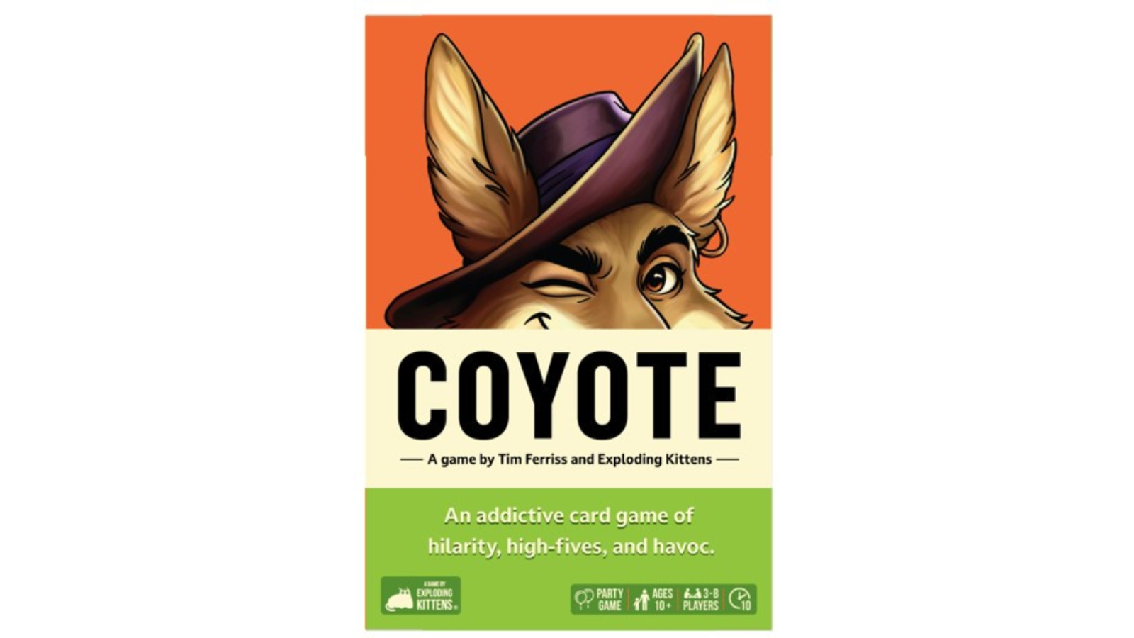 Exploding Kittens Coyote Board Game