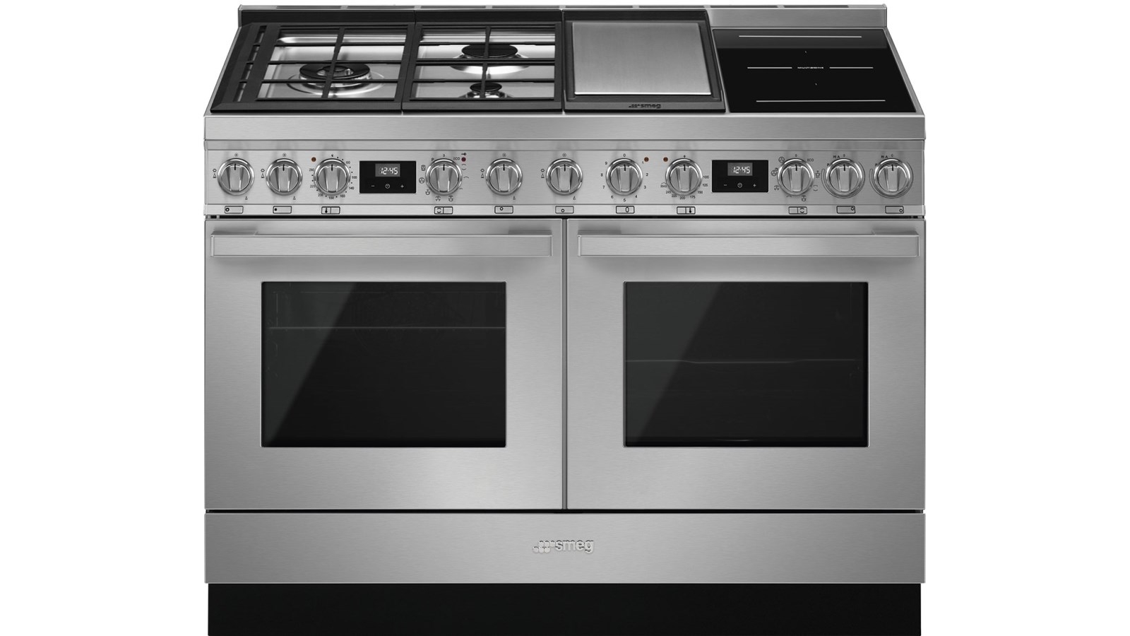 Smeg 1200mm Portofino Freestanding Cooker - Stainless Steel