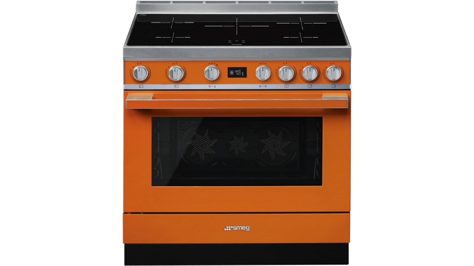 Smeg 900mm Portofino Pyrolytic Freestanding Cooker with Induction