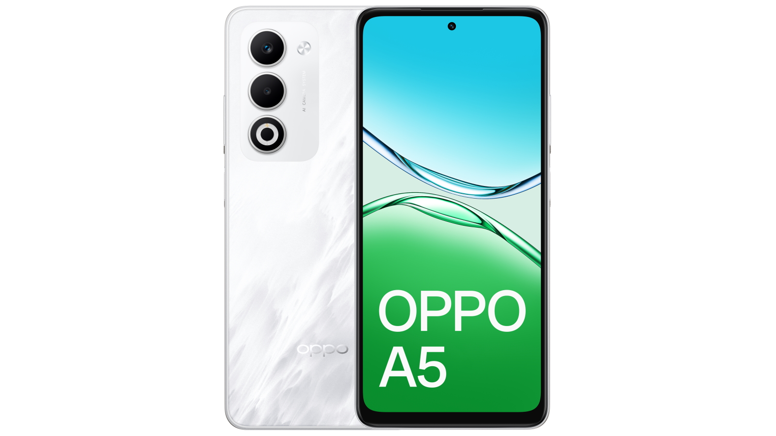OPPO A5 4G 128GB - Mist White