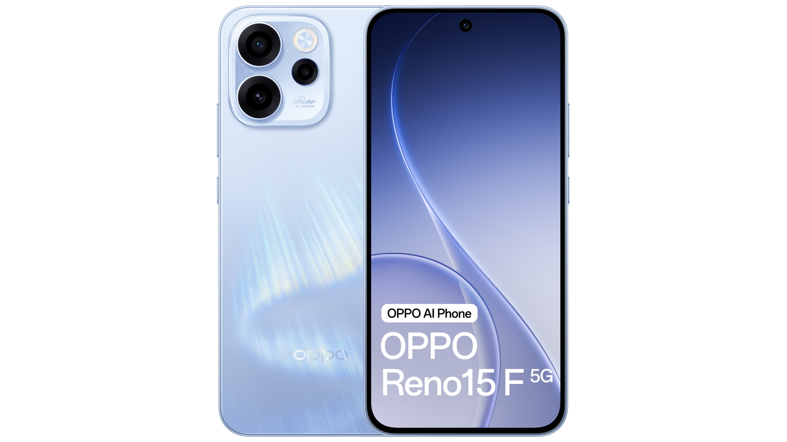OPPO Reno15 F 5G 256GB - Aurora Blue