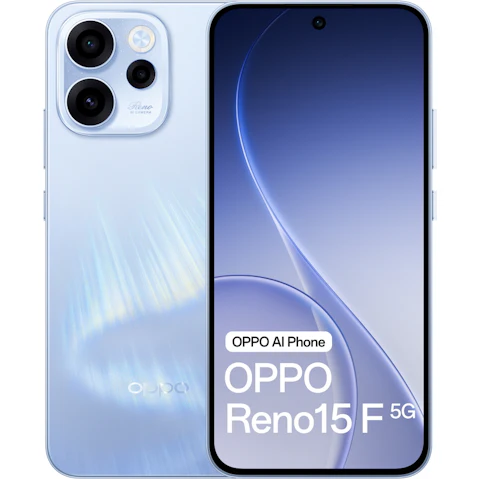 OPPO Reno15 F 5G 256GB - Aurora Blue