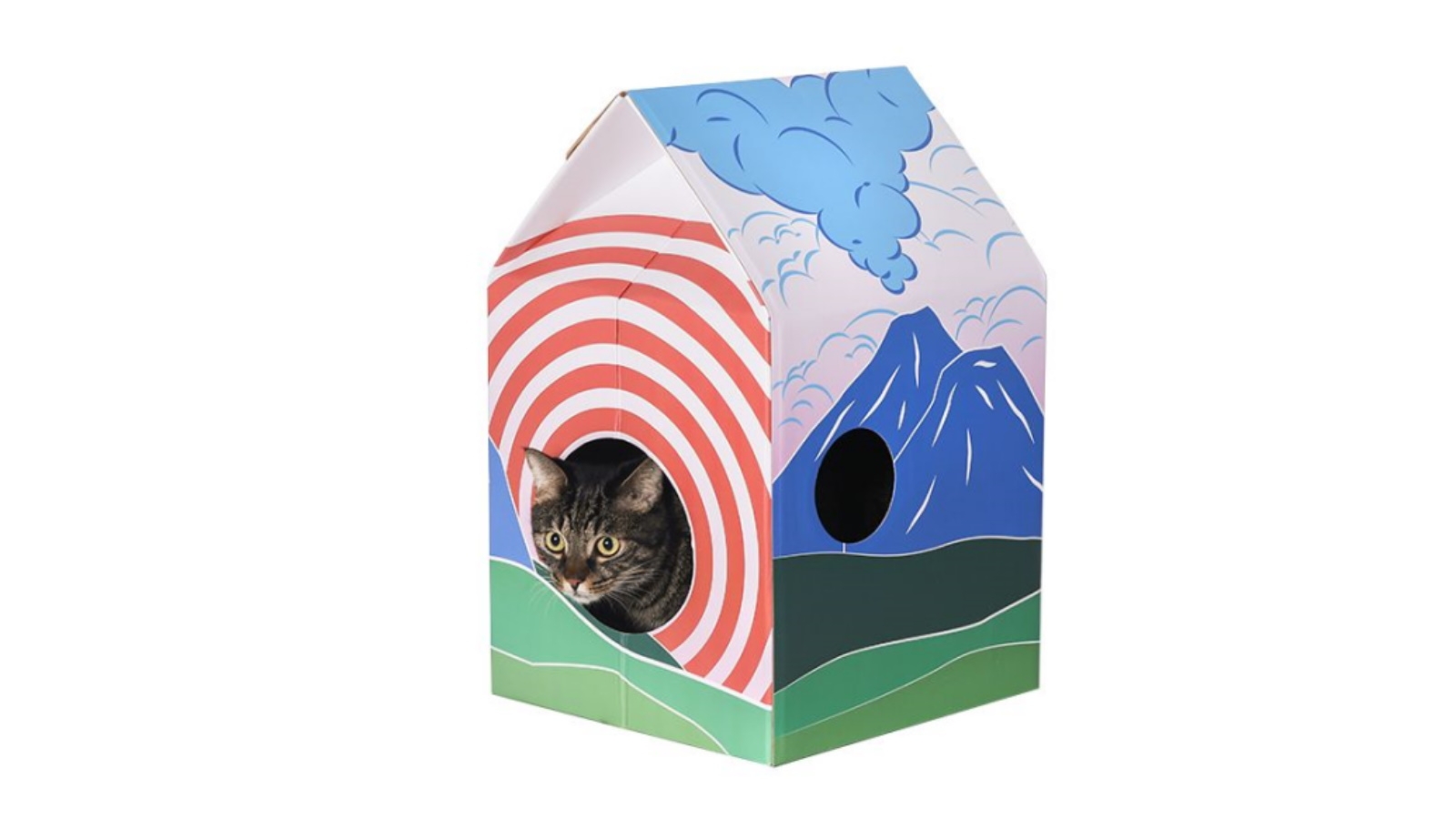 Pidan Cat Scratcher (Cat Hut) - Fuji