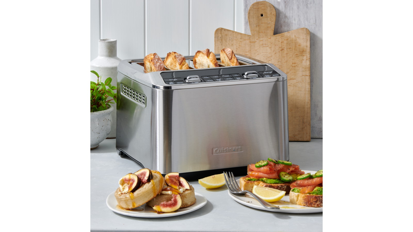 Cuisinart Signature Automated Digital 4 Slice Toaster Harvey Norman