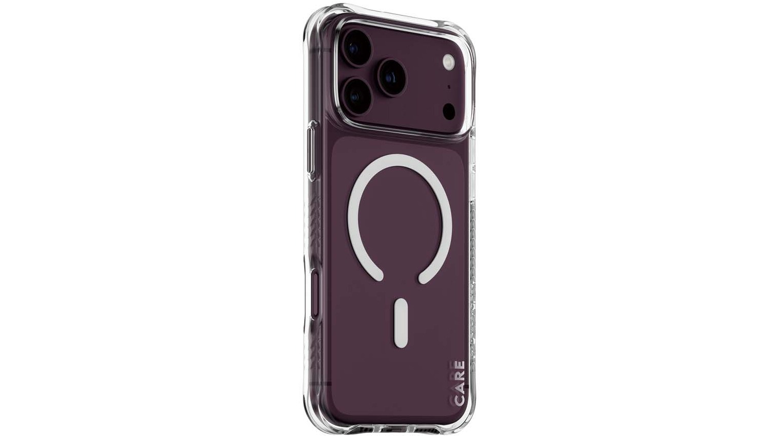 CARE by PanzerGlass Samba Case with MagSafe for iPhone 18 Pro Max/17 Pro Max - Transparent/White