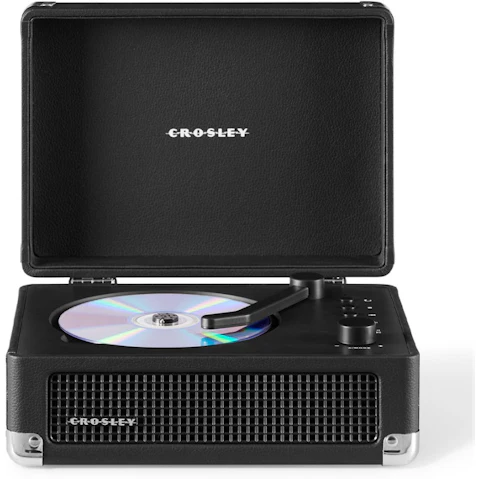 Crosley Cruiser Portable Retro CD Player - Black