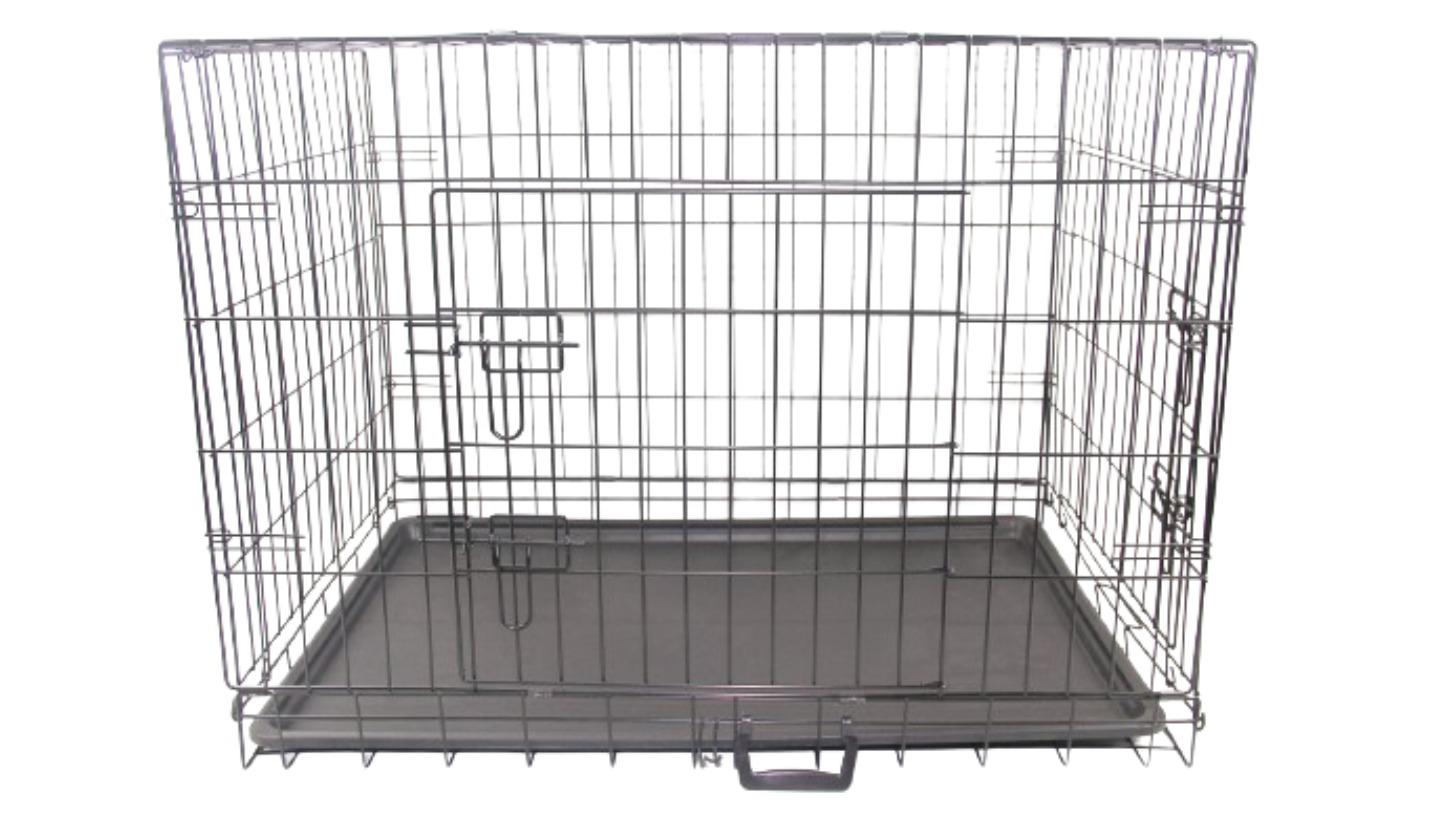 YES4PETS 36 Inch Portable Pet Collapsible Crate Cage with Cover