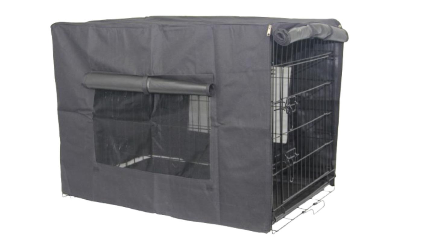 YES4PETS 42 Collapsible Metal Pet Crate Cage with Mat