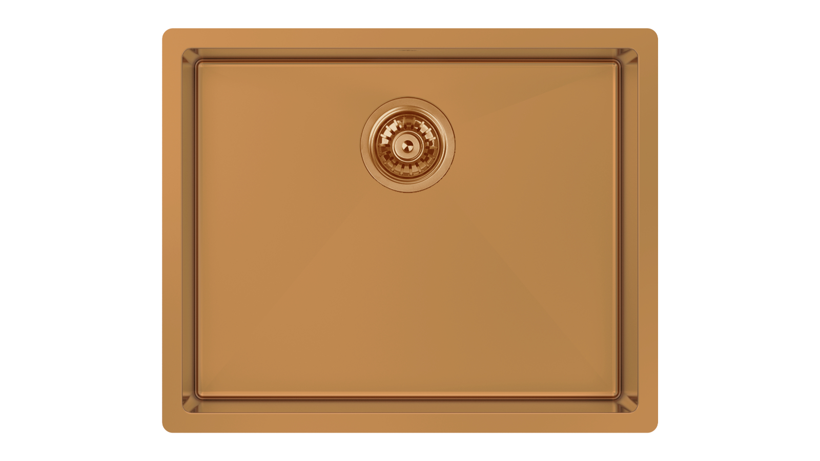 Abey Piazza Large Single Bowl with Accessories - Copper