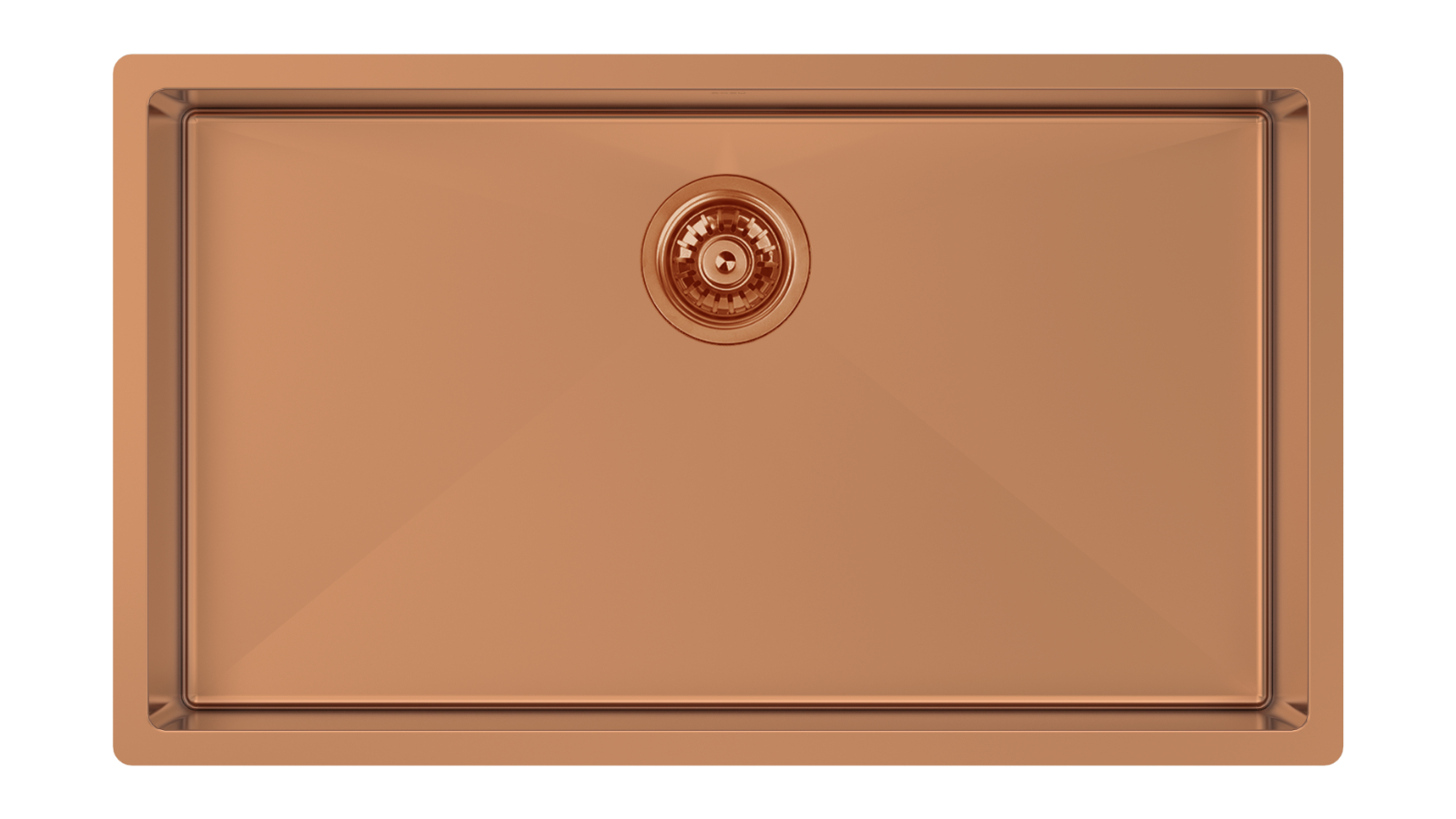 Abey Piazza Single Bowl 770 x 445 with Accessories - Copper