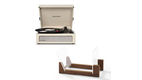 Crosley Voyager CR8017B-SA - Platenspeler - Bluetooth in/uit - Groen Crosley Voyager CR8017B-SA - Platenspeler - Bluetooth in/uit - Groen