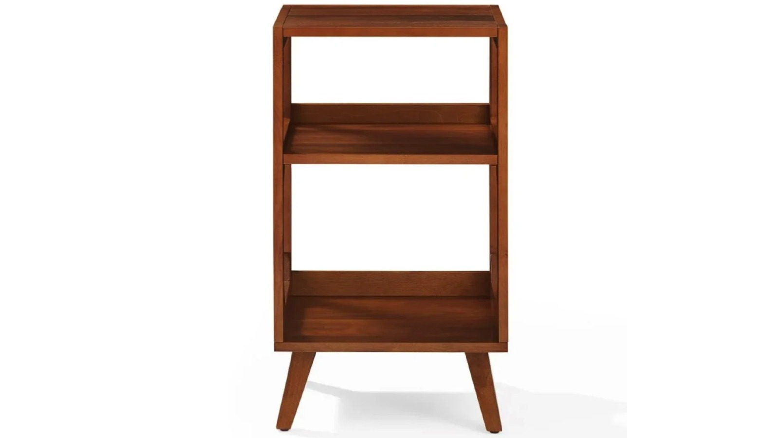 Crosley Asheville Small Record Player Stand - Walnut