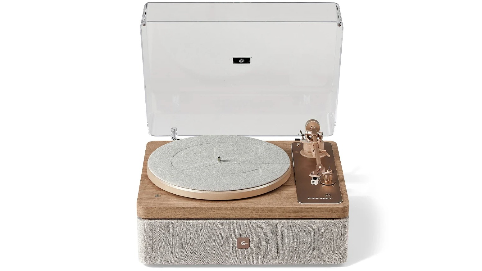 Crosley E100 Record Player Shelf System - Natural