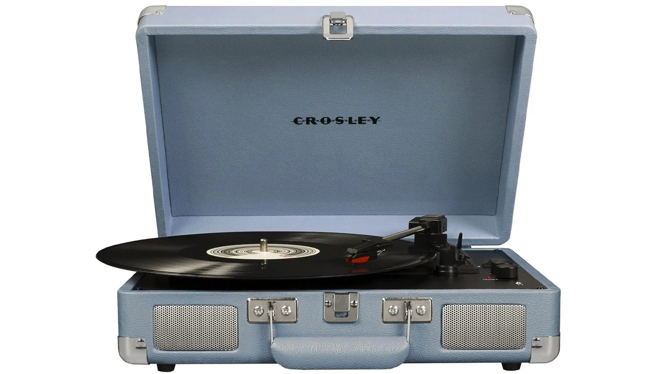 Crosley Cruiser Bluetooth Portable Turntable - Tourmaline