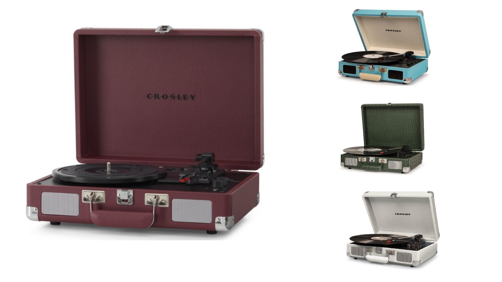 Crosley Cruiser Bluetooth Portable Turntable Harvey Norman