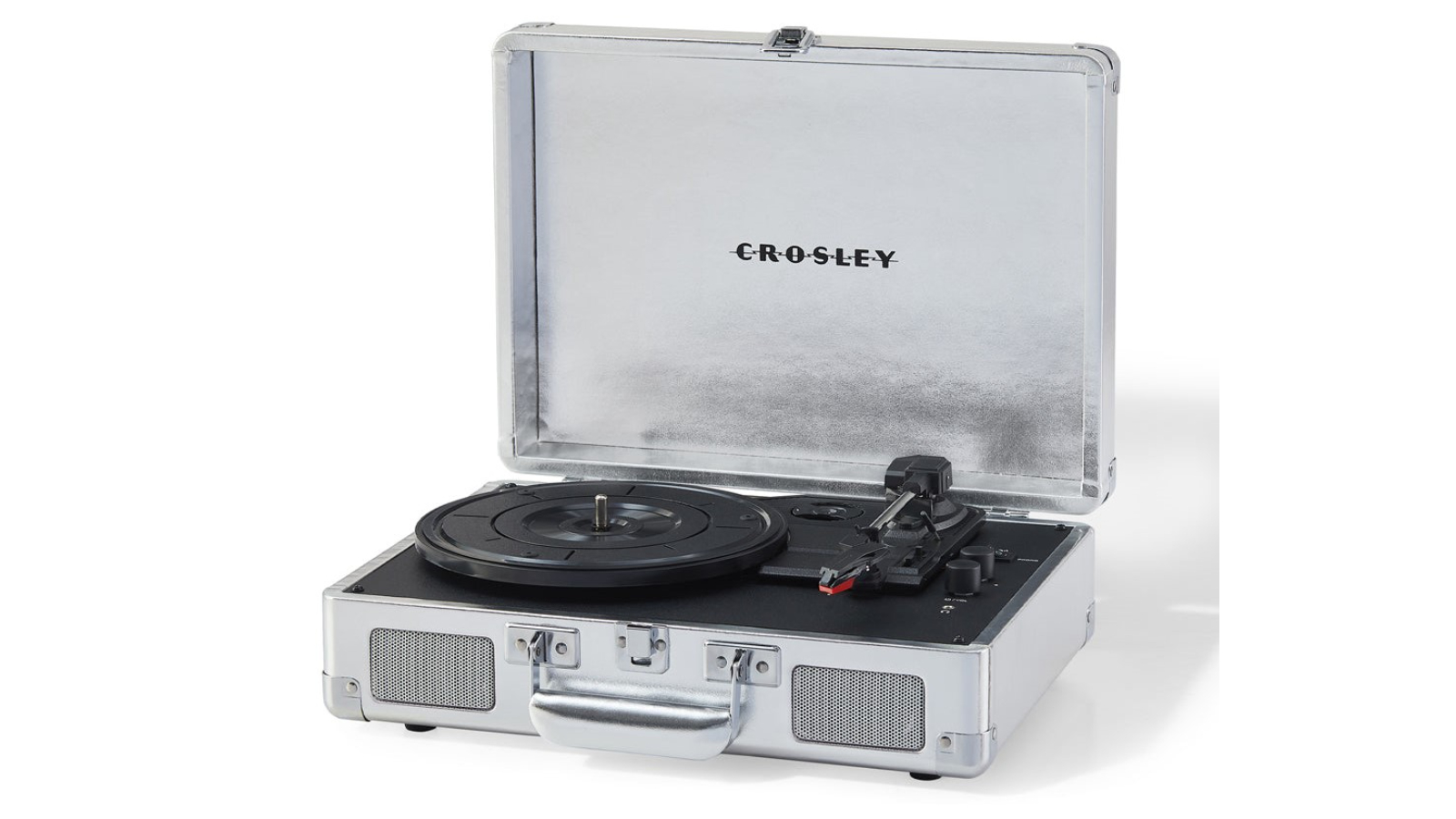 Crosley Cruiser Portable Bluetooth Turntable - Silver