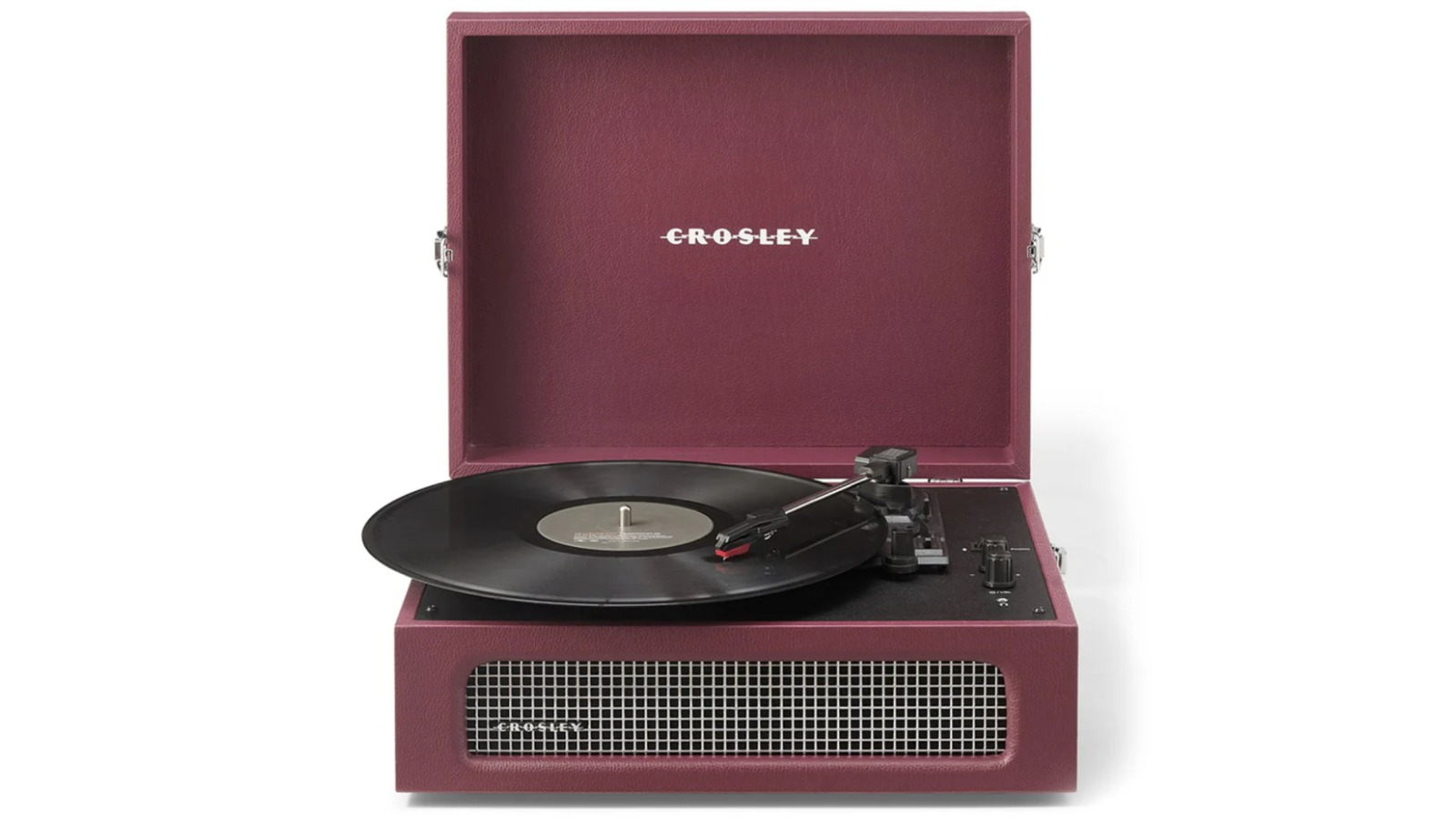 Crosley Voyager Bluetooth Portable Turntable - Burgundy
