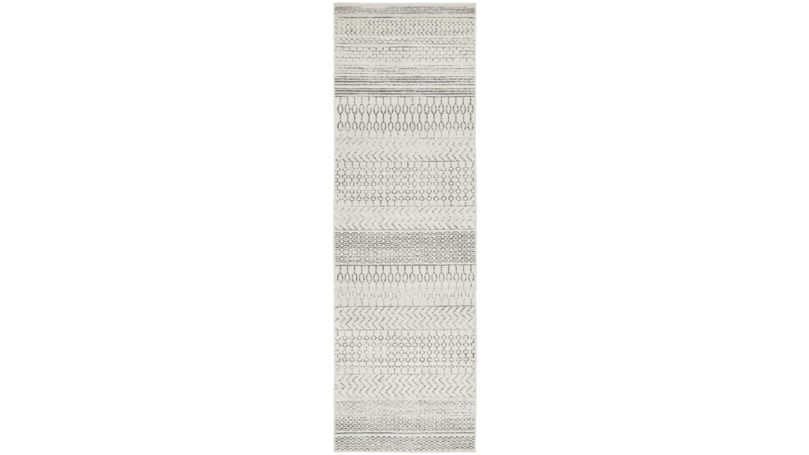 The Weave Studio Chromara Harper Silver Runner Rug