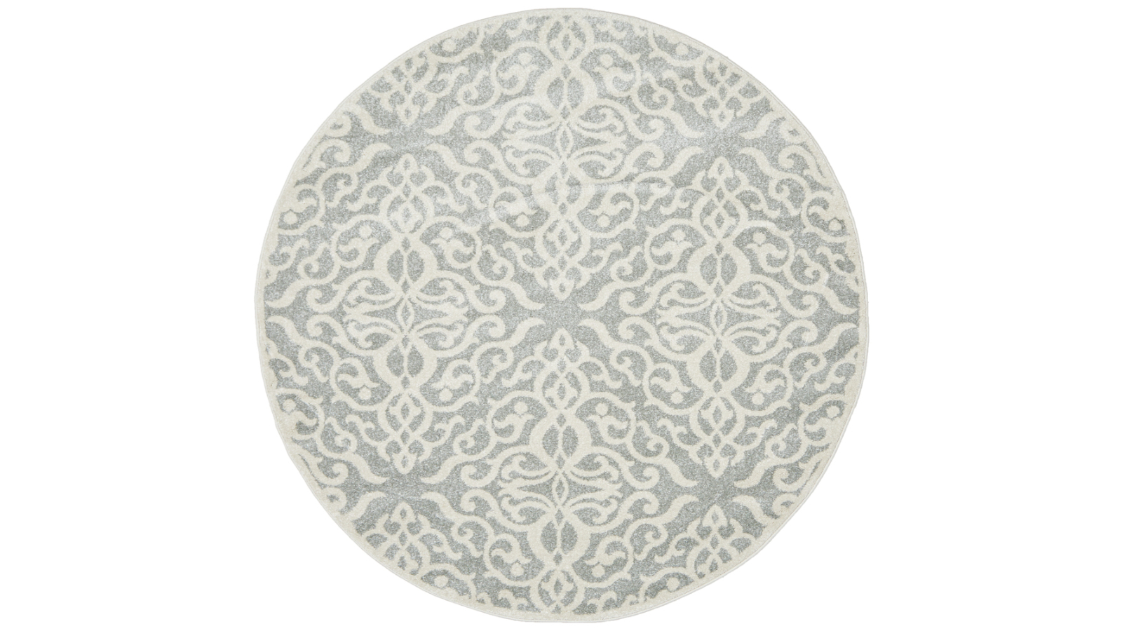 The Weave Studio Chromara Lydia Silver Round Rug - 240 x 240cm