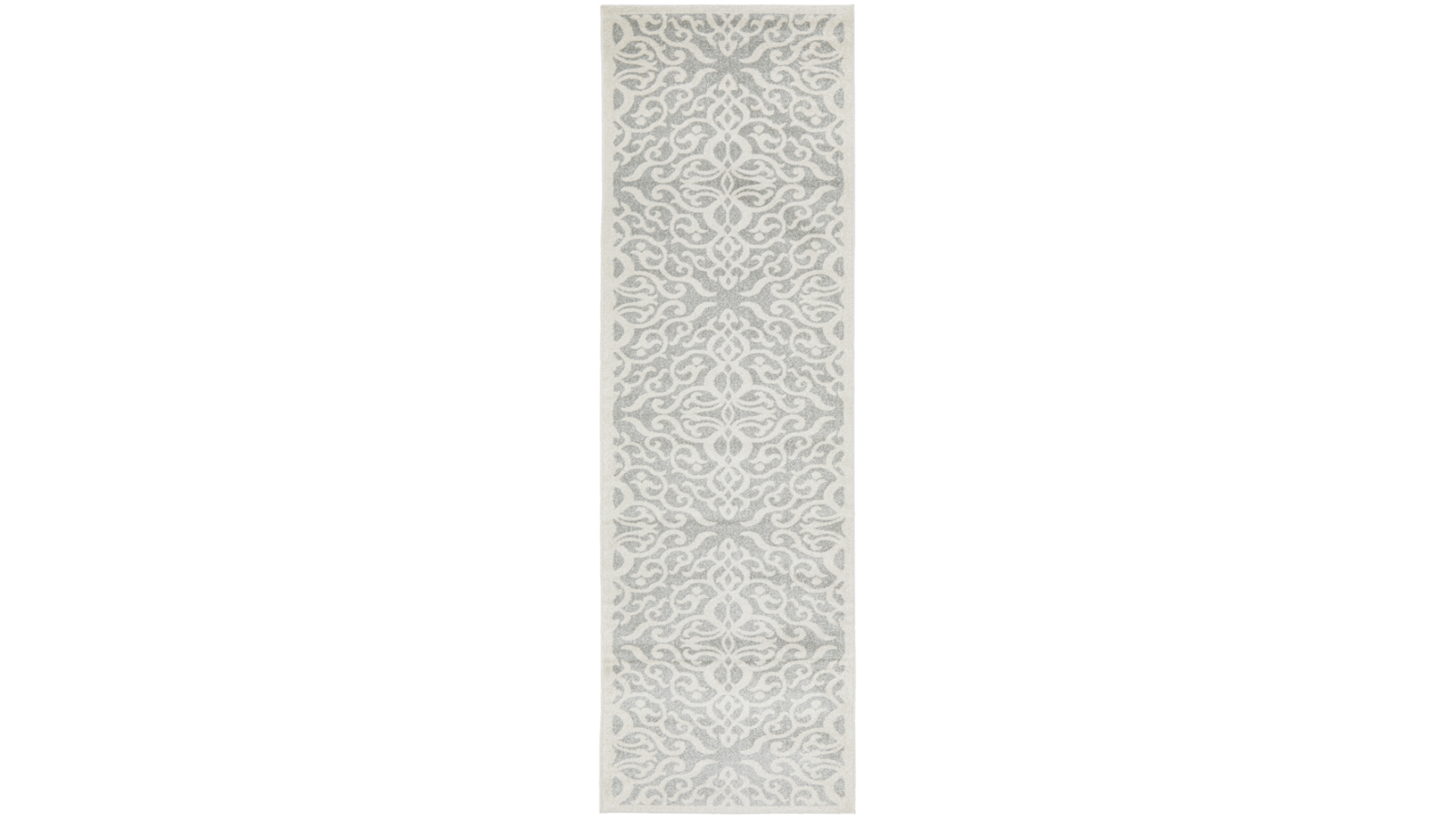 The Weave Studio Chromara Lydia Silver Runner Rug - 300 x 80cm