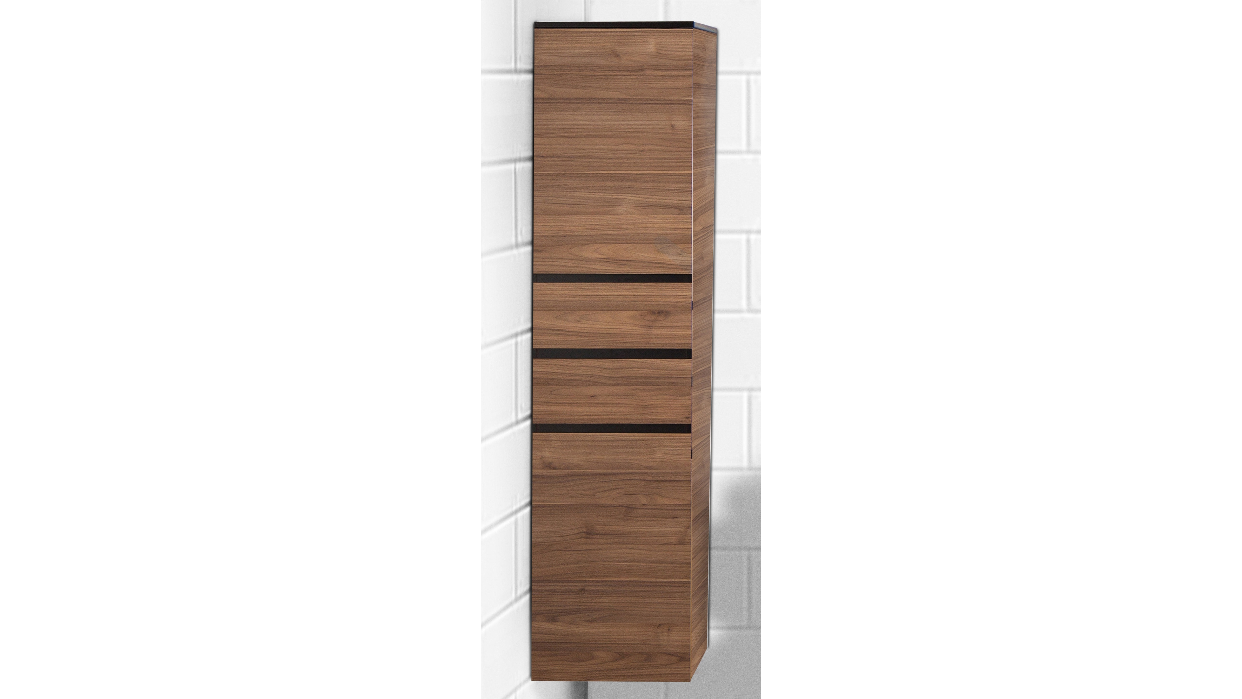 Timberline Eloura 400mm Wall-Hung Tallboy - Gold Collection