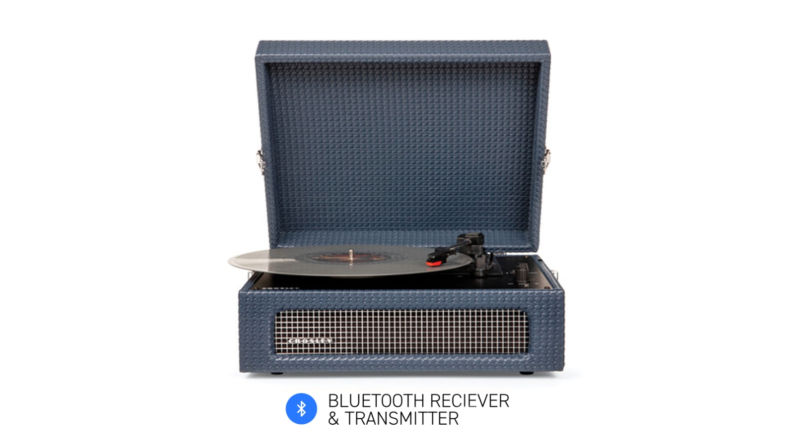 Crosley Voyager Bluetooth Portable Turntable - Navy