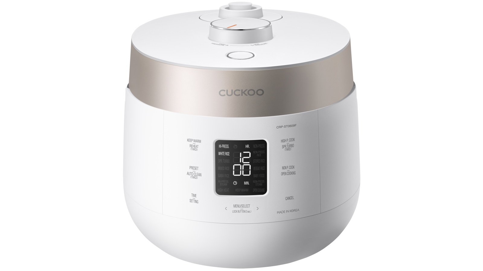 Cuckoo 6 Cup Twin Pressure Rice Cooker Harvey Norman