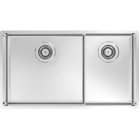 Abey Boutique Piazza Double Bowl 60/40 Kitchen Sink