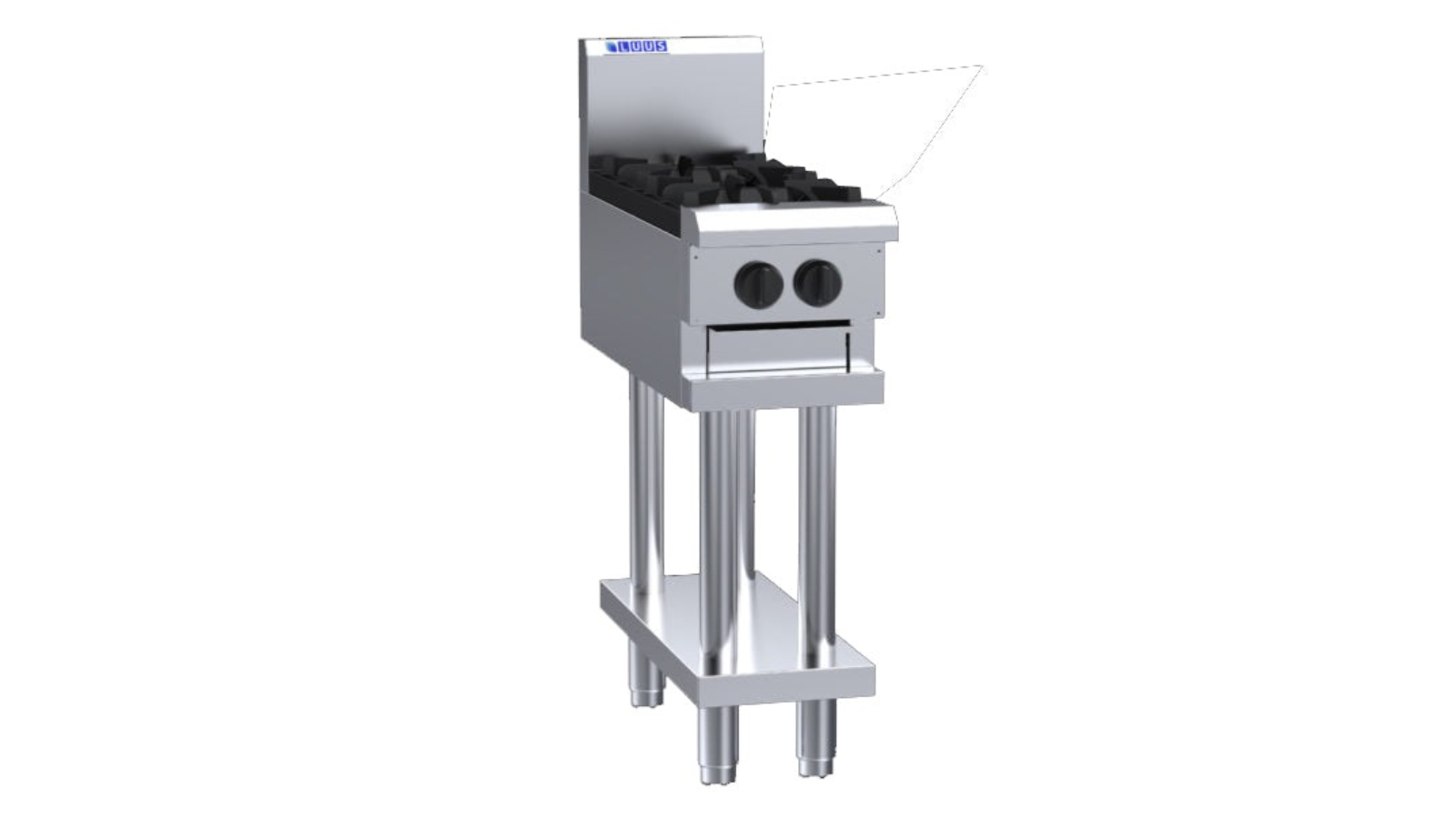 Luus CS-2B 2 Burner Cooktop