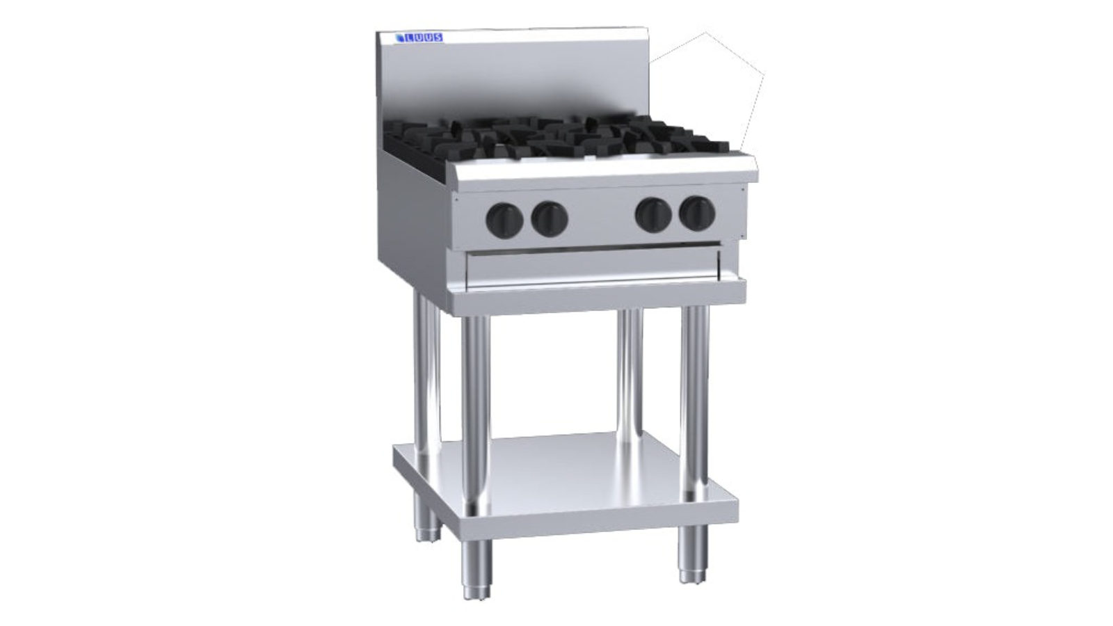Luus CS-4B 4 Burner Cooktop