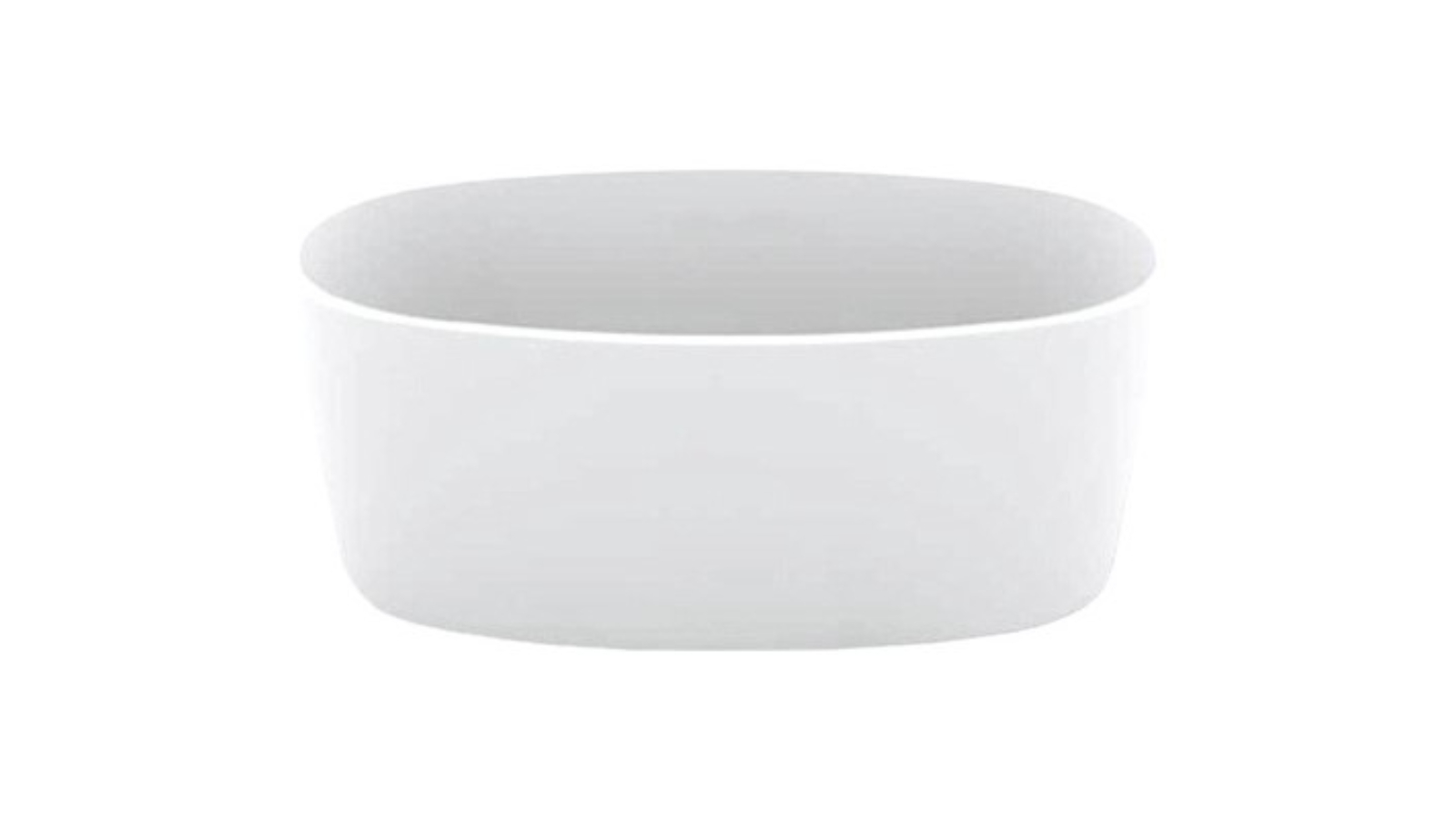 Parisi Neo 1500 Stonetec Freestanding Bath - Gloss White