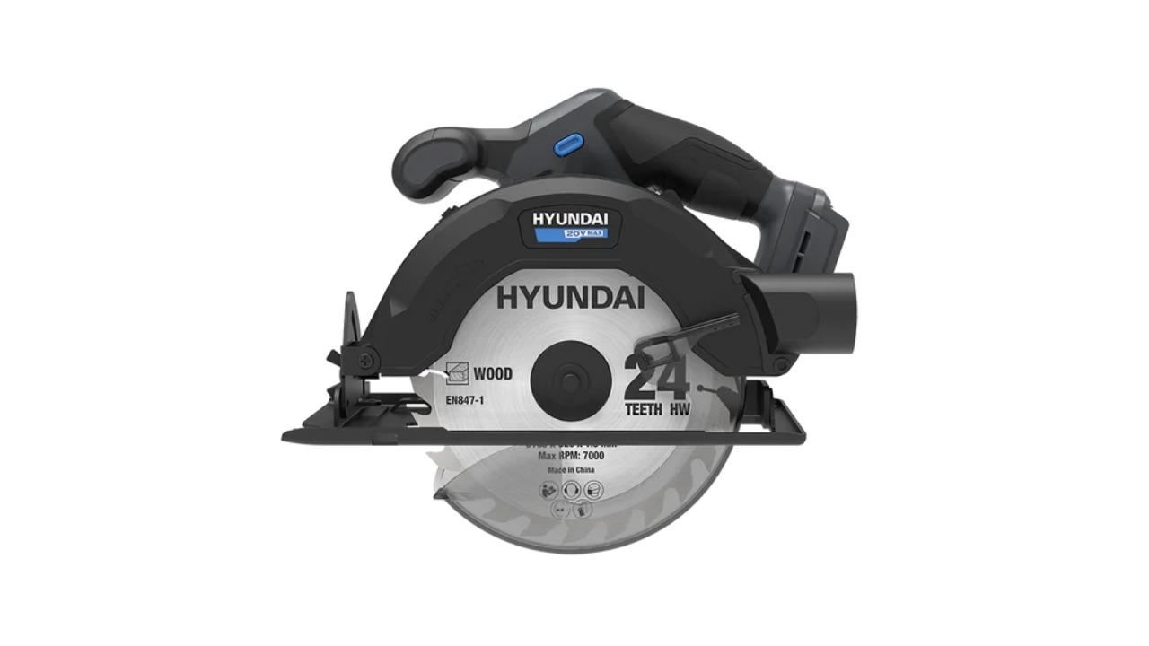 Hyundai Power 16.5cm 4000rpm Brushed 20V Circular Saw - Skin Only