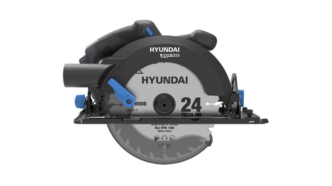 Hyundai Power Brushless 20V Circular Saw - Skin Only