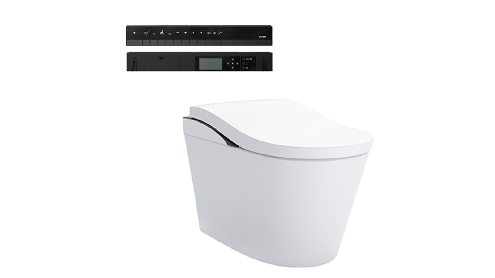 Toto Neorest LS Luxurious Smart Toilet Suite - Black  