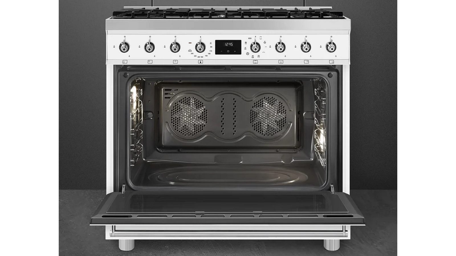 Smeg 900mm Classic Freestanding Cooker with Gas Cooktop White