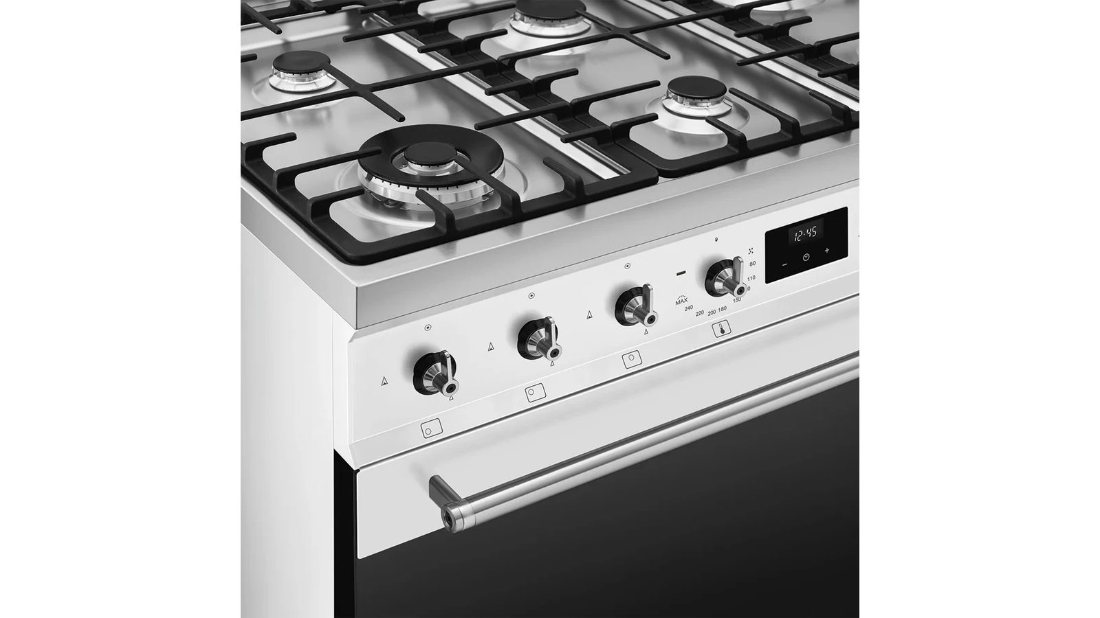 Smeg 900mm Classic Freestanding Cooker with Gas Cooktop White