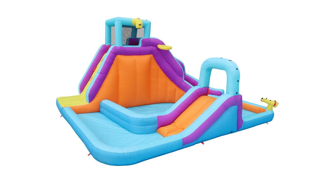 Kidbot Inflatable Play Pool Water Park Jumping Castle Trampoline Slide 