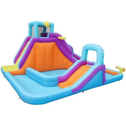 Kidbot Inflatable Play Pool Water Park Jumping Castle Trampoline Slide