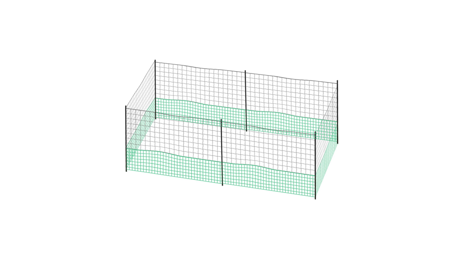 Pet Scene Chicken Coop Cage - 1200 x 125cm