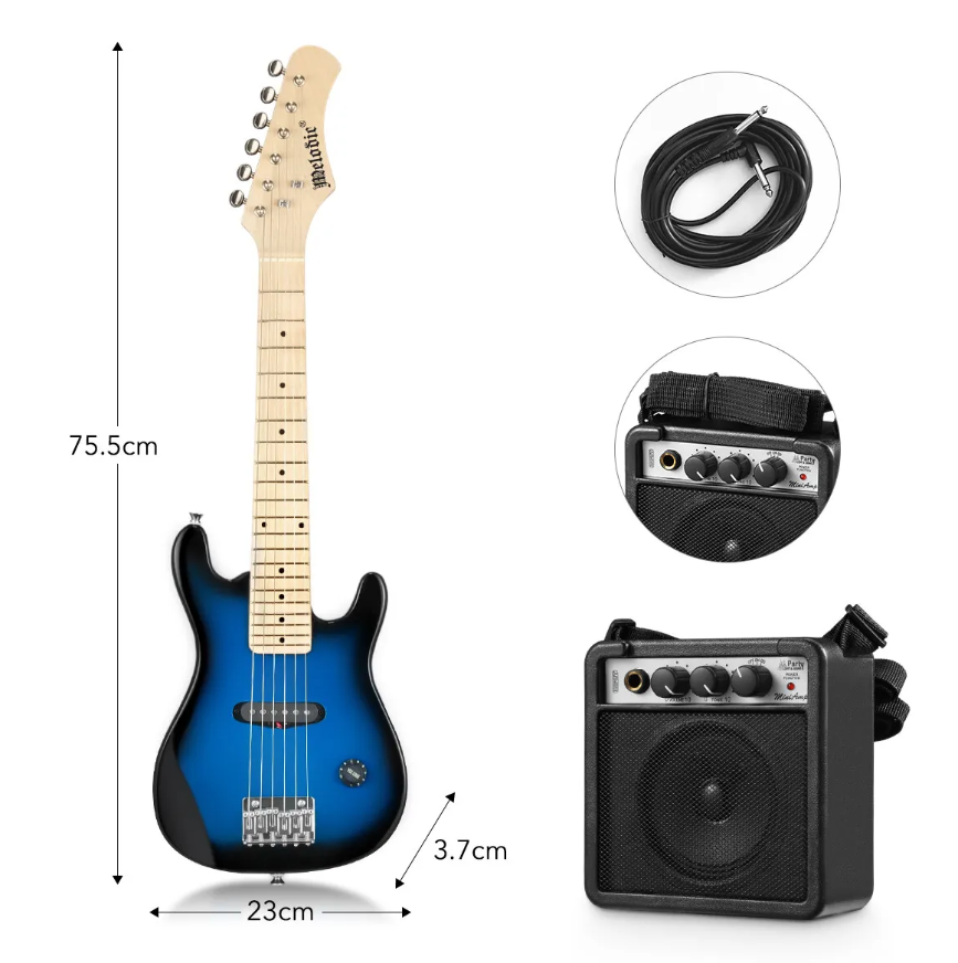 Melodic 30inch Children Kids Electric Musical Instrument Guitar