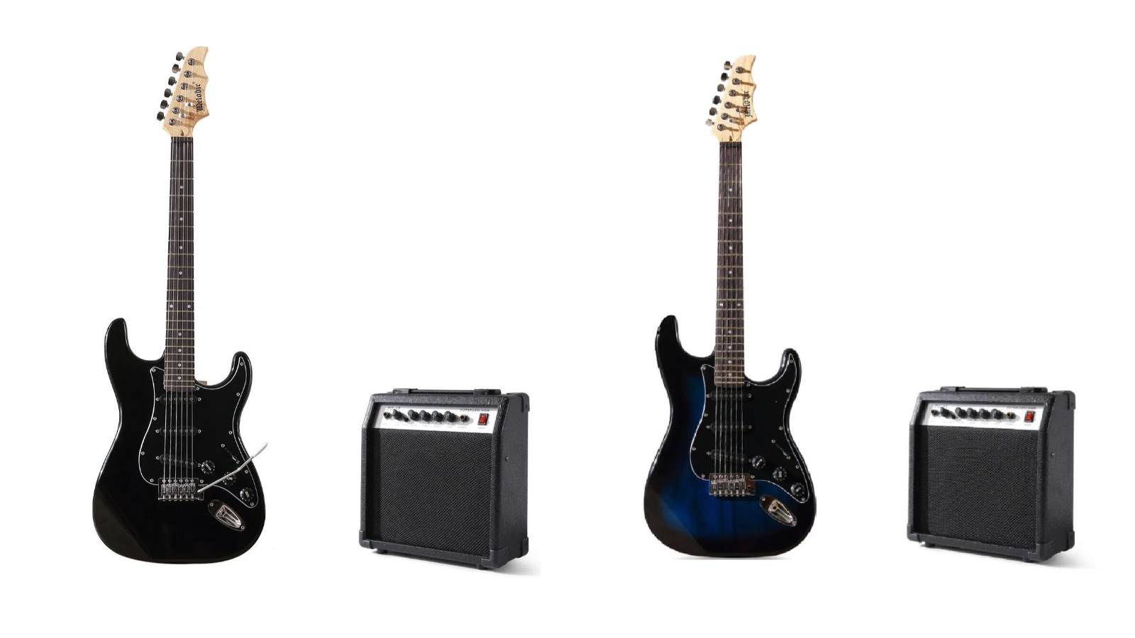 Melodic Full-Size Electric Guitar with Bonus Amplifier