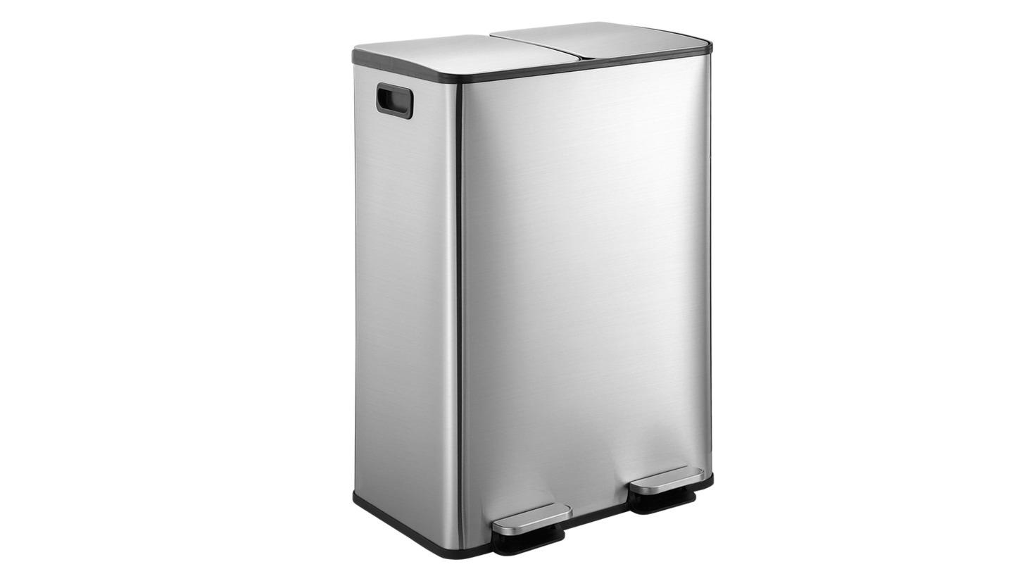 Maxkon 60 Litre Stainless Steel Dual Compartment Soft