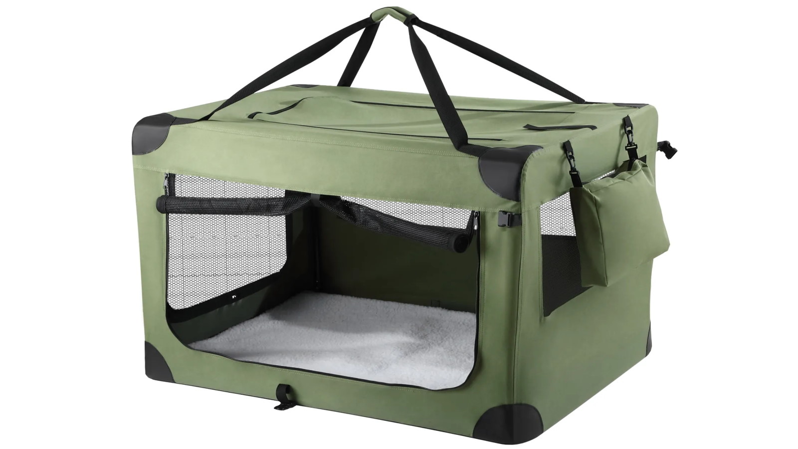 Pet Scene Collapsible Portable 4XL Soft Pet Crate Cage Kennel Carrier