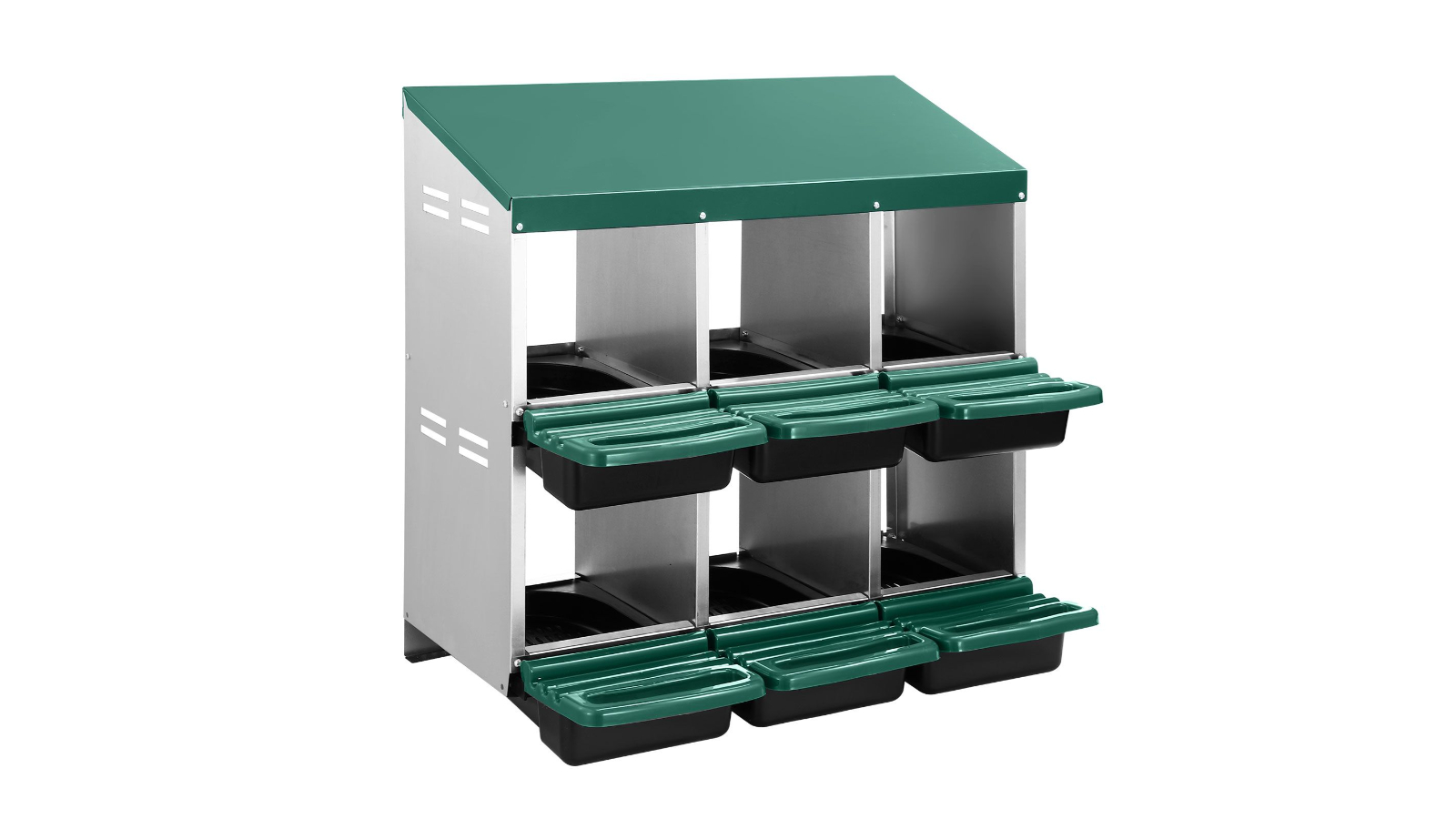 Pet Scene 2 Layer 6 Hole Chicken Nesting Box