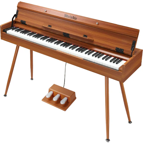 Melodic 88 Key Digital Piano - Natural Wood